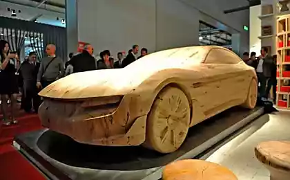 Деревянный шедевр от Pininfarina