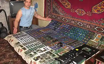 Русский коллекционер процессоров