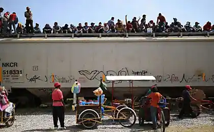 La más insidiosa tren "La Bestia"— de méxico a los estados unidos
