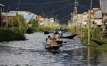 Жизнь на озере Инле