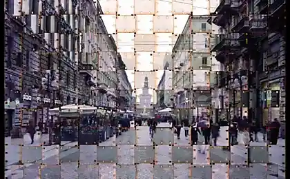 Сплетенная фотография
