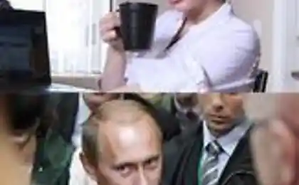Путин и секретарша