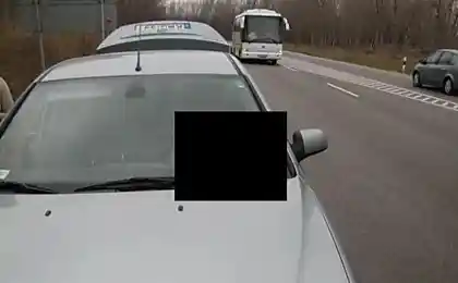 Поймал сюрприз на дороге  (5 фотографий)