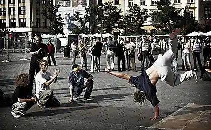 Break Dance на улице