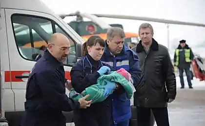 Трёхмесячная девочка, пострадавшая во время теракт