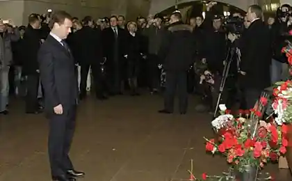 Цветы в метро!
