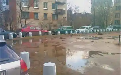 Прикольные бетонные столбики