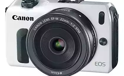 EOS М — беззеракальная камера от Canon