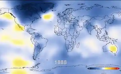 Как изменялась температура нашей планеты за 125 лет