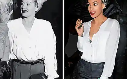 11 contemporary celebrities shamelessly copies the style of their colleagues from the past!