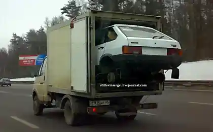 Гений грузоперевозок (2 фото)
