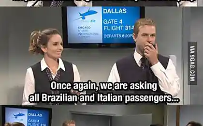 After 8 years traveling back and forth from the U.S. and Brazil, I couldn't stop laughing at this SNL joke