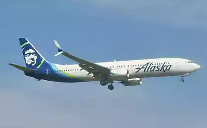 ALASKA AIRLINES использует древесную щепу как топливо