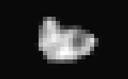 Команда New Horizons продемонструвала перші зображення Pluto та її місяця з роздільною здатністю до 400 метрів на піксель