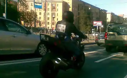 Номер мотоцикла, варіація