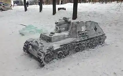 Офигенный "снеговик"