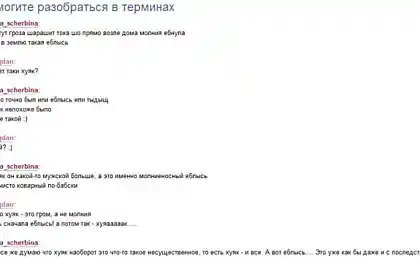 Правильный термин: хуяк или еблысь?