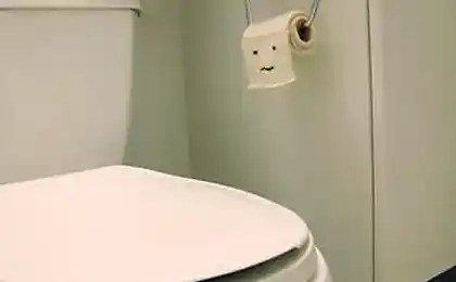 Зимняя туалетная бумага