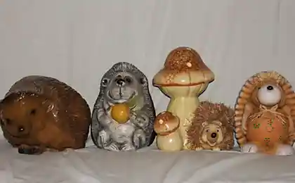 Моя коллекция ежей...