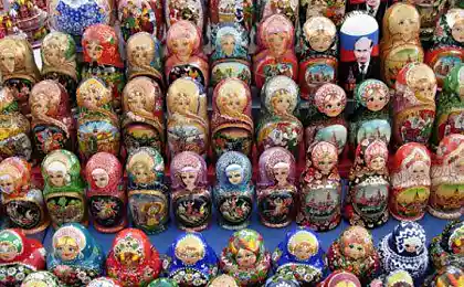 А у вас дома есть матрёшка?