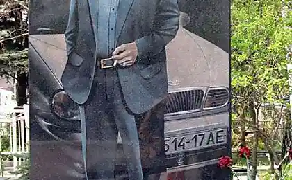 Надгробия авторитетов Днепропетровска (Украина)