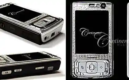 Nokia N95 украсили бриллиантами