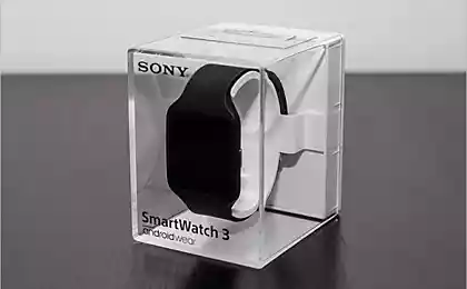 Sony Smartwatch 3. Android Wear из Японии