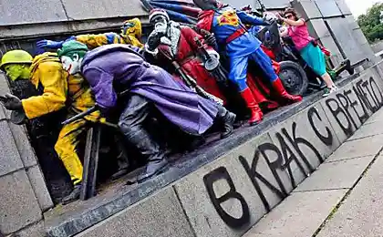 Осовременили памятник