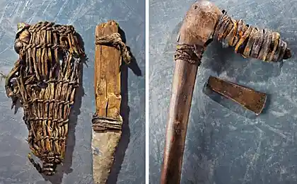 Мідний осей давньої Ötzi потрапив в Альпи з центру Італії