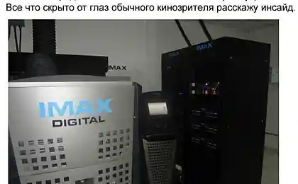 Кинотеатр IMAX изнутри