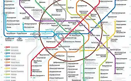 Конкурс на нову схему московського метро (32 фото)