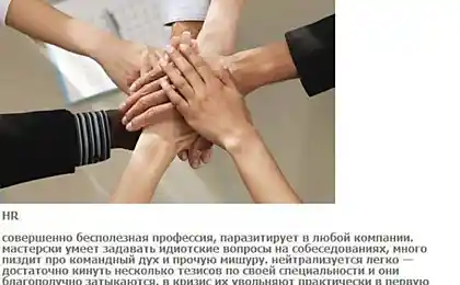Взгляд на профессии