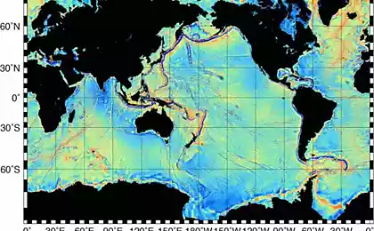 На океаническом дне открыли тысячи новых гор и долин