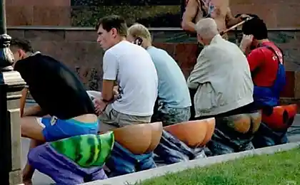 Прикольные скамеечки