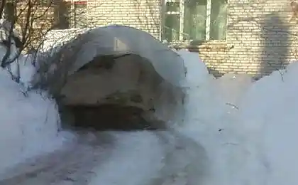 Гараж из доступного материала