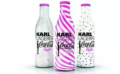 Карл Лагерфельд оформил Coca-Cola Light