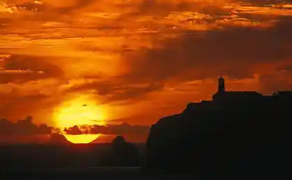 Закаты солнца (10 фото)
