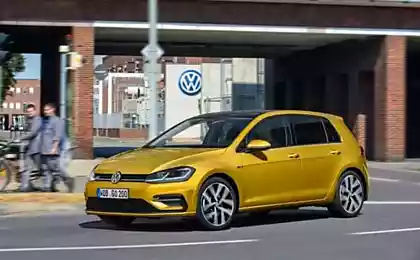 Новый электромобиль Volkswagen e-Golf 2017 представят в Лас-Вегасе