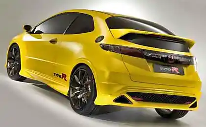 Новая Honda Civic в размере обоев