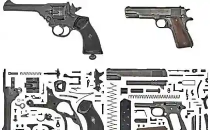 Пистолеты в собранном и разобранном виде