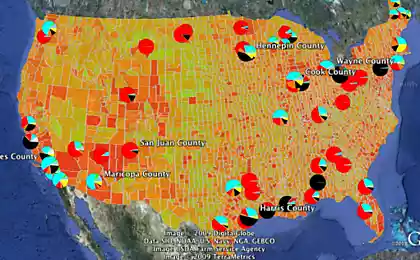 Google Earth научился измерять уровень выбросов углекислого газа