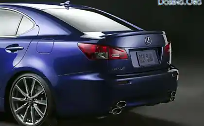 “заряджається” до 600 к.с. Lexus IS F буде показано в Лас-Вегасі