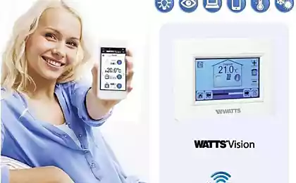 Система Watts Vision для дистанционного управления климатом и освещением в коттедже