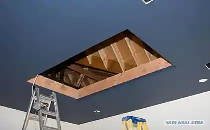 Уставиться в потолок