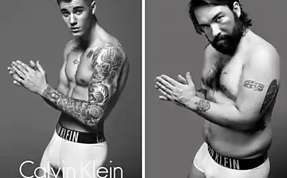 Ці чоловічі не моделі, але нижня білизна Calvin Klein виглядає так само, як і знаменитості. . й