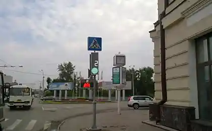 Томская область перешла на светодиодные светофоры