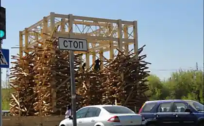 Очень странная постройка