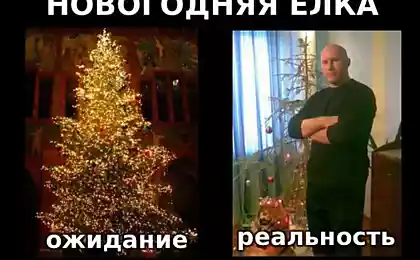 Новый Год - Ожидания VS Реальность