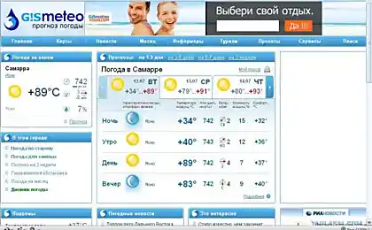 Вот это жара