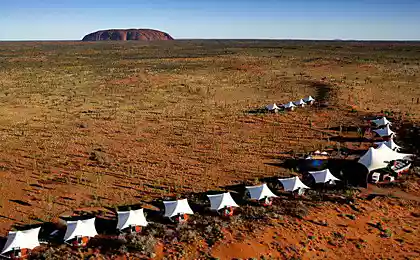 Longitude 131° – бутик-отель посреди австралийской пустыни